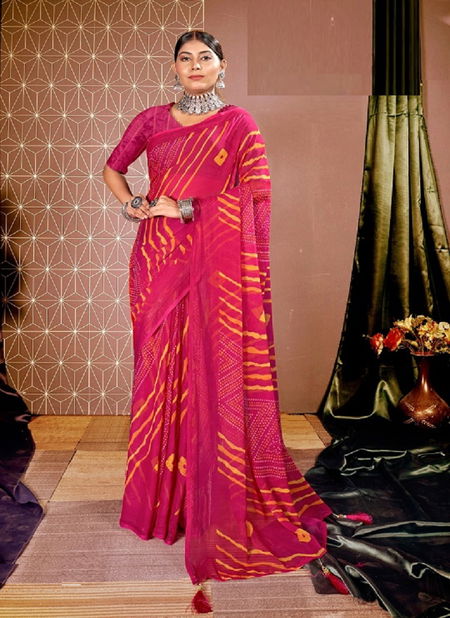 Laxminam Rangat Daily Wear Printed Sarees Catalog Catalog